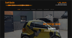 Desktop Screenshot of carhifi-rusche.de